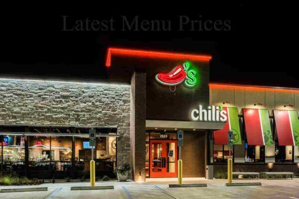 Chili’s Menu Prices & Calories