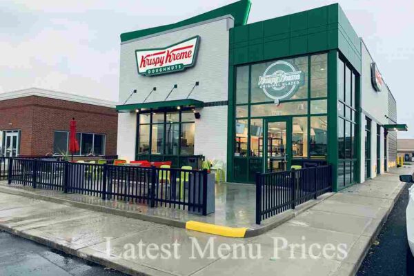 Krispy Kreme Menu Prices