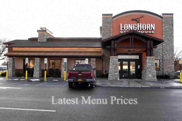 LongHorn Steakhouse Menu Prices
