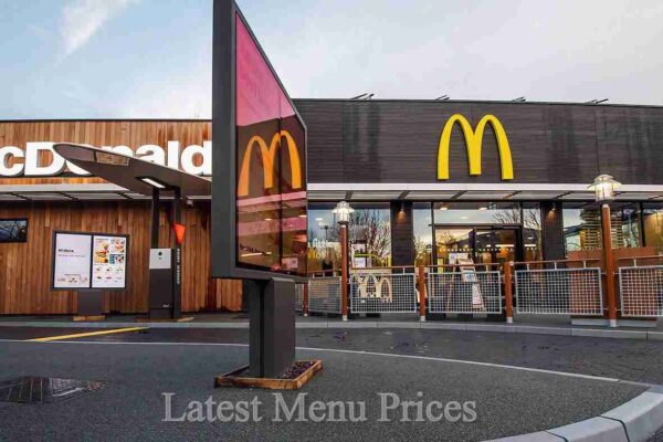 McDonald's Menu Prices