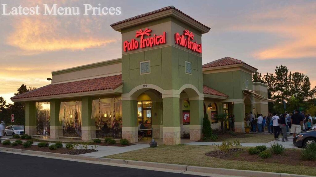 Pollo Tropical Menu Prices &amp; Calories – Fresh Menu Prices