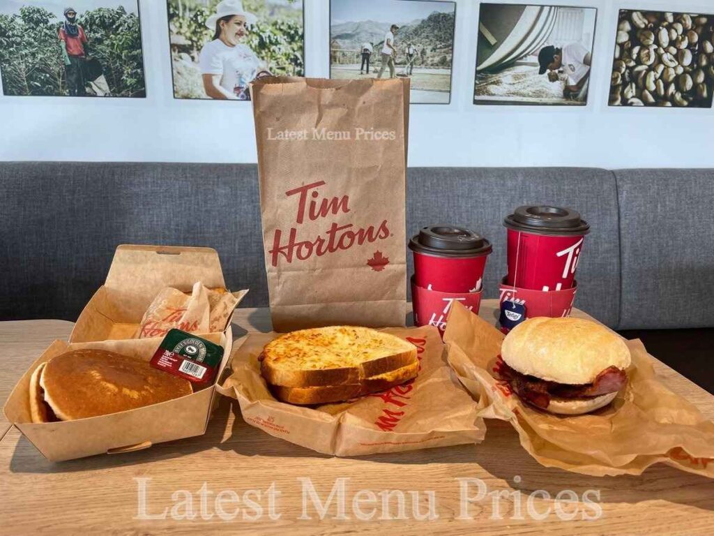 Tim Hortons Menu Prices Calories Fresh Menu Prices