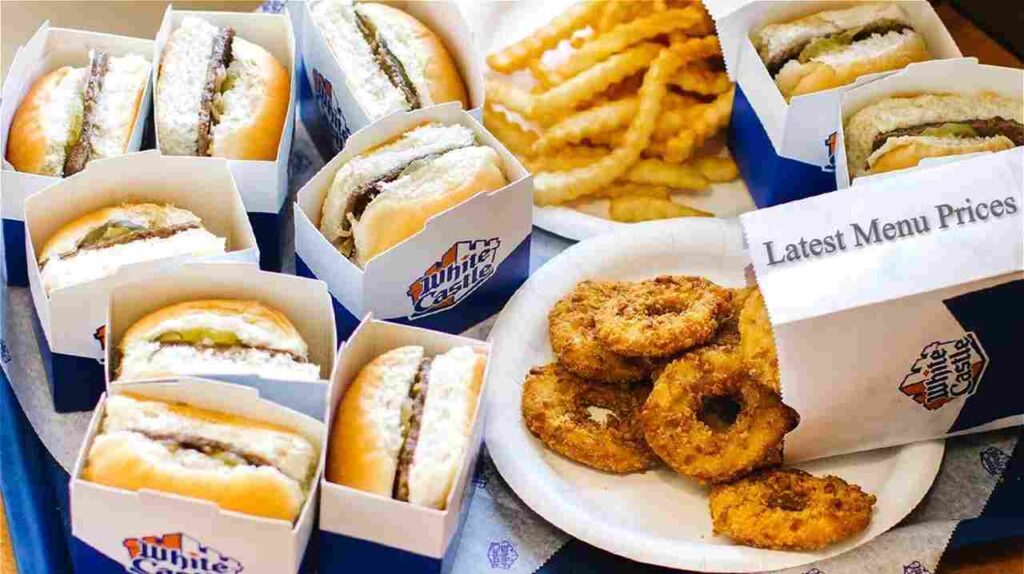 White Castle Menu Prices & Calories Fresh Menu Prices