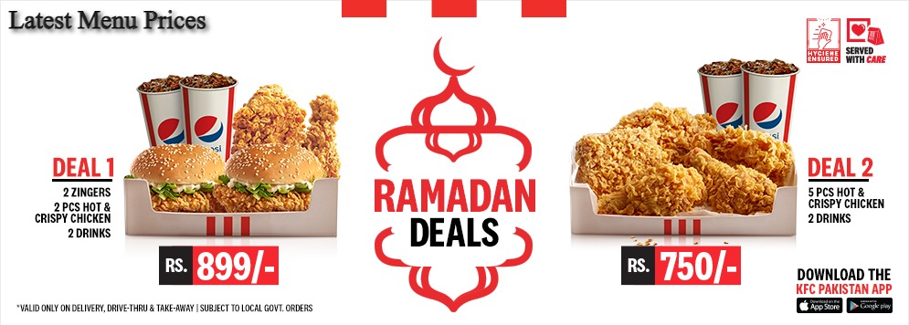 KFC Ramzan Deals