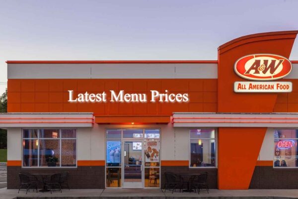 A&W Menu Prices