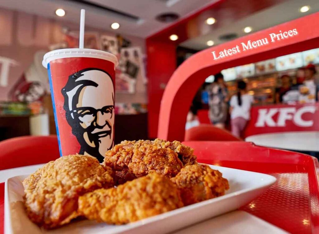 All KFC Lahore Branches Fresh Menu Prices