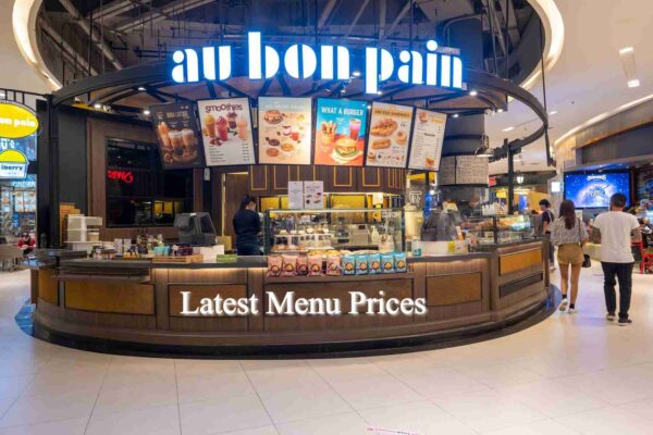 Au Bon Pain Menu Prices