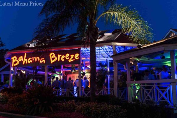 Bahama Breeze Menu Prices