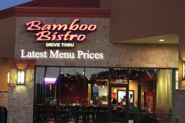 Bamboo Bistro Menu Prices