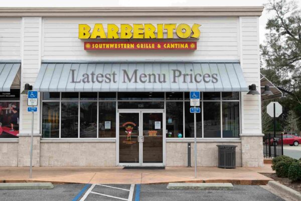 Barberitos Menu Price