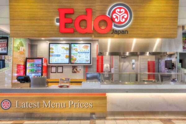 Edo Japan Canada Menu Price