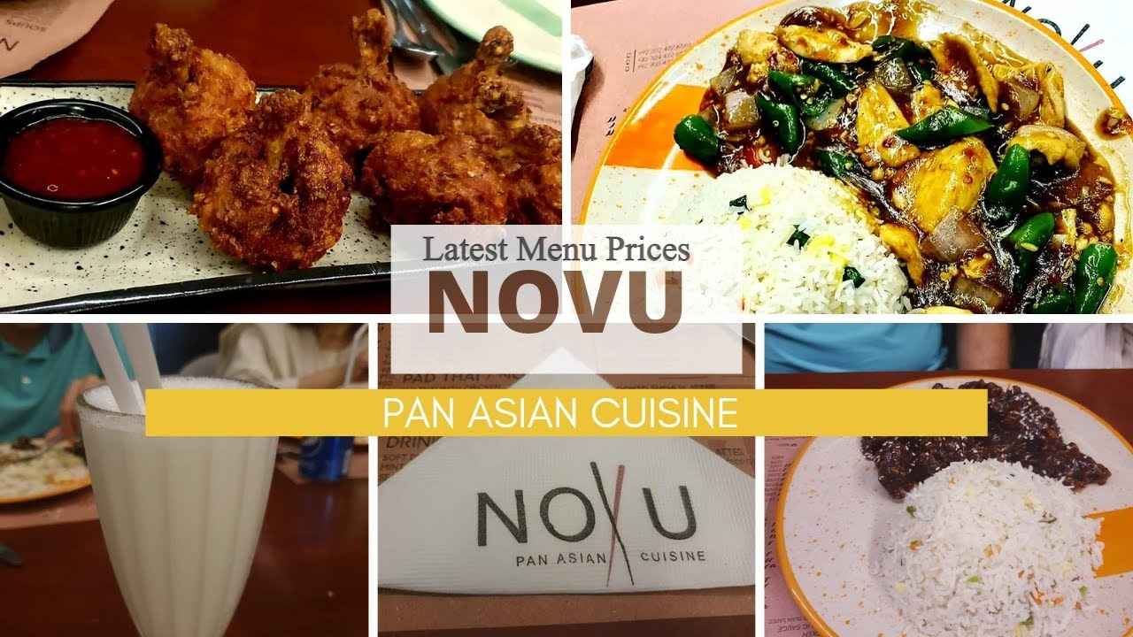 Novu Gulberg Lahore Menu