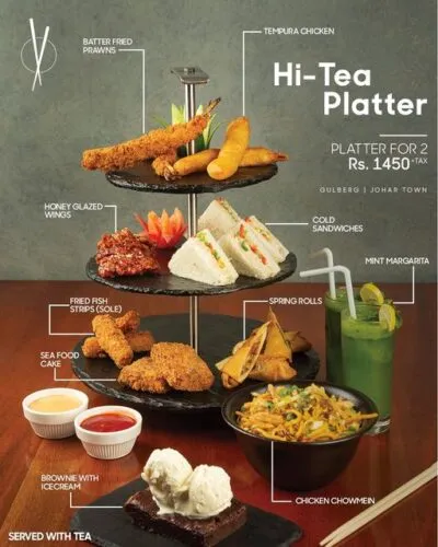 Novu Hi-Tea Platter